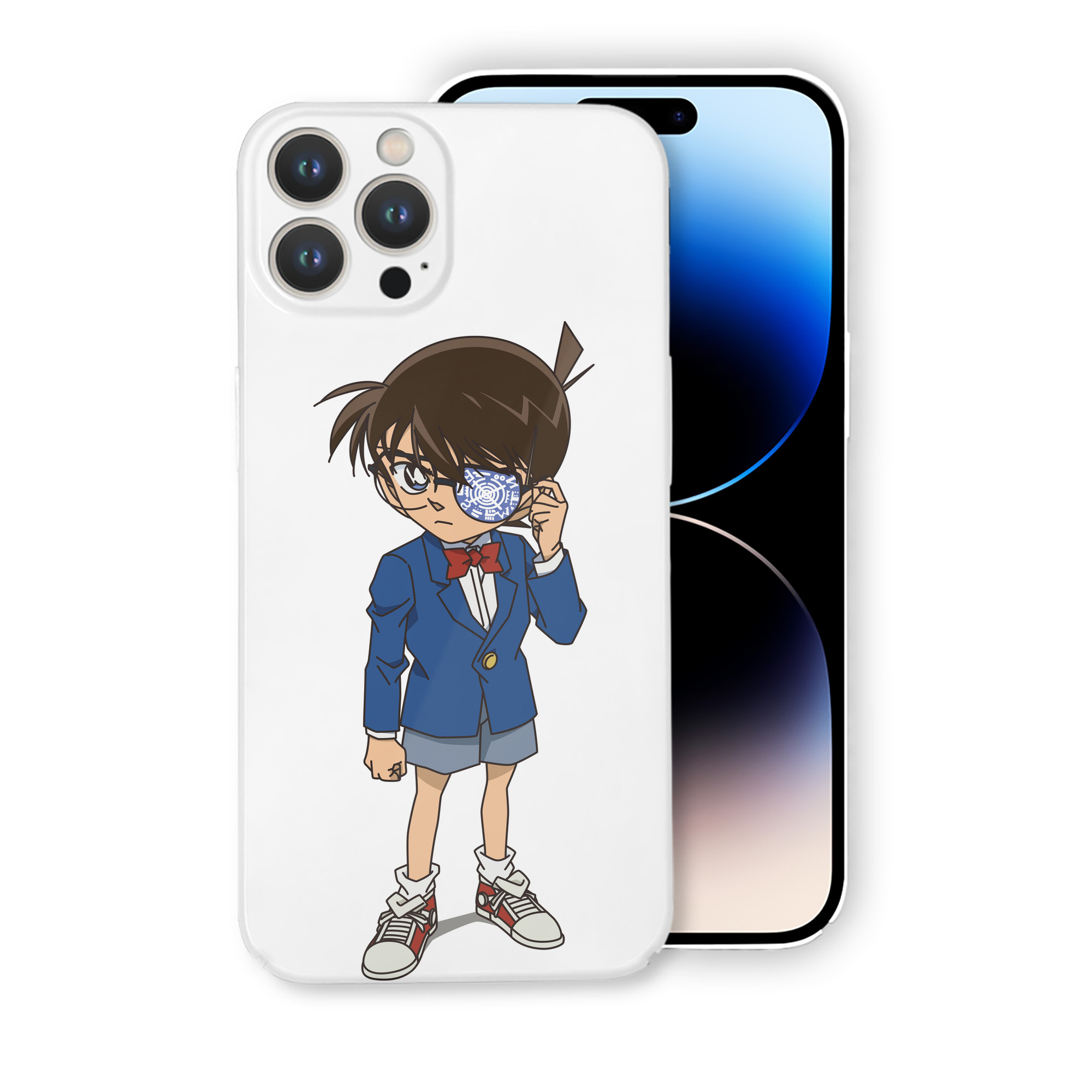 （画像用） 名探偵コナン 江戸川 コナン Detective Conan Conan Edogawa 【iPhone 14シリーズ対応】ハードケース